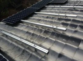 岩手県 遠野市 Y様邸 太陽光発電 東芝 12 3kw 和瓦1面 写真3
