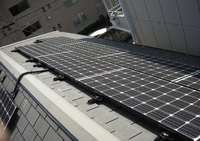 群馬県 館林市 A様邸 太陽光発電 三菱電機 225w 3.15kw 施工事例