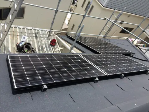 兵庫県 三木市 O様邸 オール電化 長州産業 246w 2.7kw 長州産業エコキュート 長州産業IHクッキングヒーター 施工事例