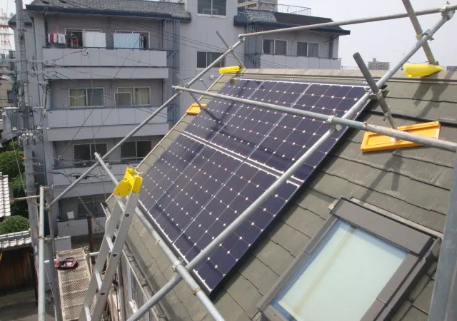 滋賀県 彦根市 K様邸 太陽光発電 シャープ 2.1kw 施工事例