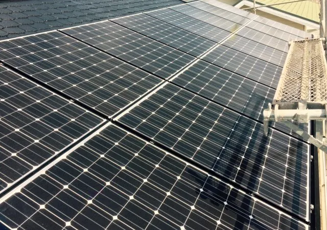沖縄県 那覇市 H様邸 太陽光発電 長州産業 246w 3.93kw 施工事例