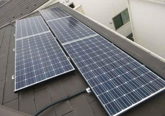 大阪府 堺市 H様邸 太陽光発電 長州産業 施工事例