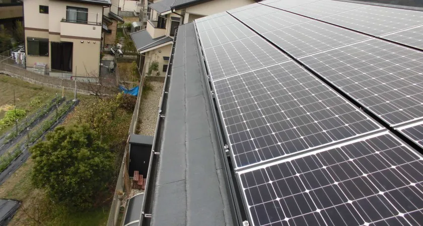 京都府 京都市 H様邸 太陽光発電 パナソニック 4.02kw 施工事例