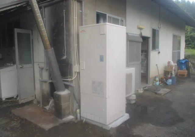 広島県 庄原市 N様邸 オール電化 日立 BHP-FW37PD1 施工事例
