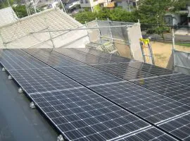 兵庫県 三木市 S様邸 太陽光発電 長州産業 250w 5.0kw 写真1