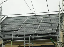 東京都 東久留米市 O様邸 太陽光発電 長州産業 260w 2.86kw 写真1