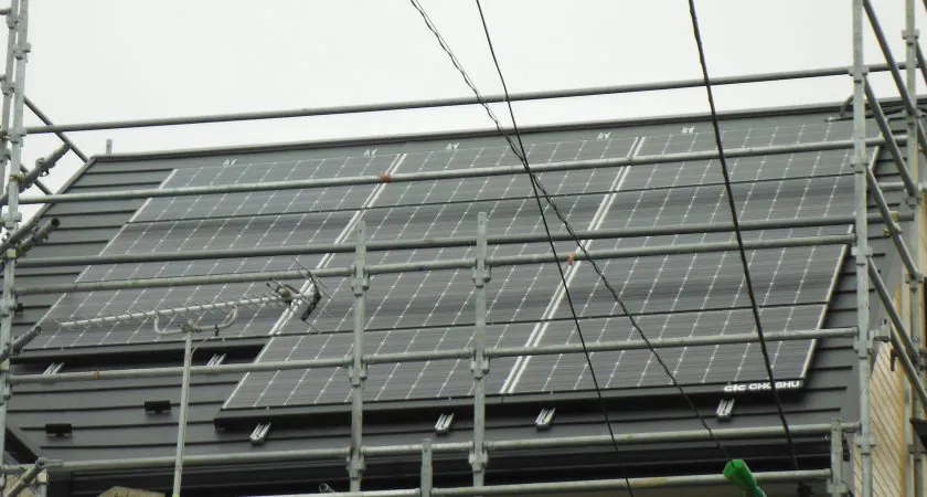 東京都 東久留米市 O様邸 太陽光発電 長州産業 260w 2.86kw 施工事例