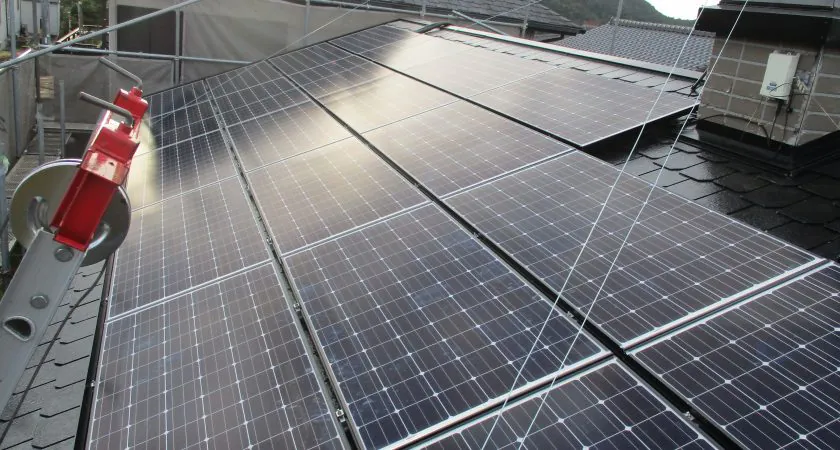 愛知県 岡崎市 K様邸 太陽光発電 パナソニック 245w 6.61kw 施工事例