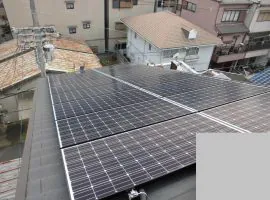 大阪府 大阪市 O様邸 太陽光発電 パナソニック 245w 3.92kw 写真1