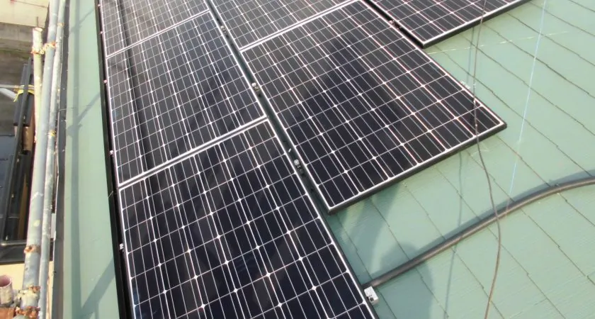 大阪府 堺市 N様邸 太陽光発電 長州産業 285w 3.42kw 施工事例