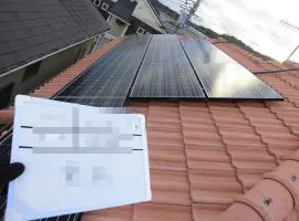 兵庫県 神戸市 Y様邸 太陽光発電 長州産業 234w 4.44kw 写真1