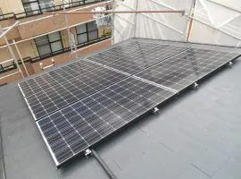 大阪府 茨城市 K様邸 太陽光発電 長州産業 285w 3.42kw 写真2