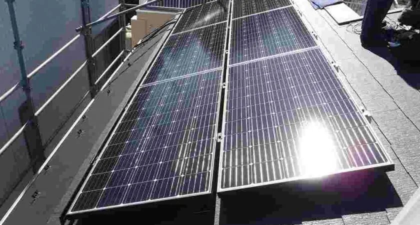 神奈川県 横浜市 T様邸 太陽光発電 カナディアンソーラー 245w 1.47kw 施工事例