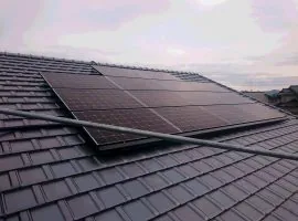 静岡県 掛川市 K様邸 太陽光発電 長州産業 304w 11.5kw 写真2
