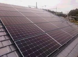 静岡県 掛川市 K様邸 太陽光発電 長州産業 304w 11.5kw 写真1
