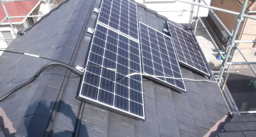 千葉県 船橋市 M様邸 太陽光発電 Qセルズ 160w 2.40kw 施工事例