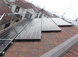 埼玉県 川口市 M様邸 太陽光発電 長州産業 250w 2.74㎾ 写真2