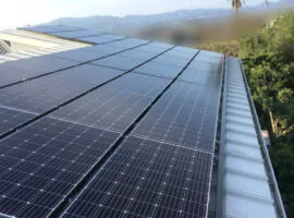 徳島県 名西郡 K様邸 太陽光発電 カナディアンソーラー 250w 11.75㎾ 写真1