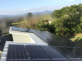 徳島県 名西郡 K様邸 太陽光発電 カナディアンソーラー 250w 11.75㎾ 写真2