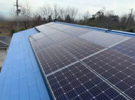 滋賀県 大津市 H様邸 太陽光発電 カナディアンソーラー MOD-CS6V-250MS 250w 10.00㎾ 写真1
