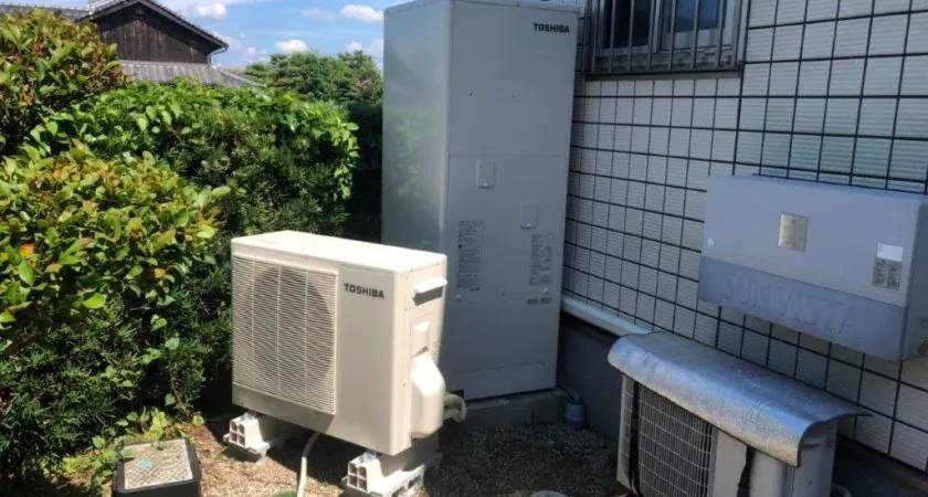佐賀県 三養基郡 Y様邸 エコキュート 東芝 HWH-B376 施工事例