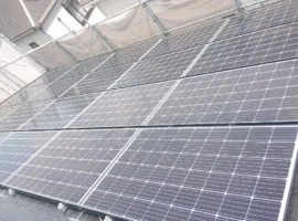 大阪府 羽曳野市 O様邸 太陽光発電 長州産業 CS-274B61 274w 5.48㎾ 写真2
