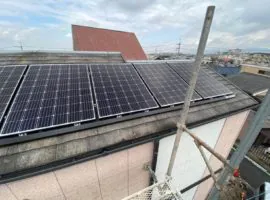 大阪府 羽曳野市 N様邸 太陽光発電 長州産業 CS-284B61S 284w 1.70㎾ 写真1
