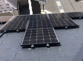 大阪府 堺市 O様邸 太陽光発電  長州産業  CS-260B61S 260w + CS-124B61S 124w 3.35㎾ 写真1