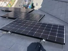 大阪府 堺市 O様邸 太陽光発電  長州産業  CS-260B61S 260w + CS-124B61S 124w 3.35㎾ 写真2