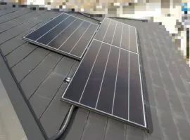 茨城県 守谷市 A様邸 太陽光発電 カナディアンソーラー CS1V-265MS 265W 3.18㎾ 写真2