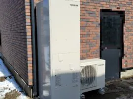 秋田県 秋田市 K様邸 エコキュート 東芝 HWH-F446 写真1