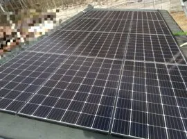 群馬県 嬬恋町 K様邸 太陽光発電 カナディアンソーラー CS1V-265MS 265w 3.18㎾ 写真2