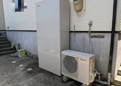 宮城県 仙台市 S様邸 エコキュート  パナソニックHE-WU46KQS 施工事例