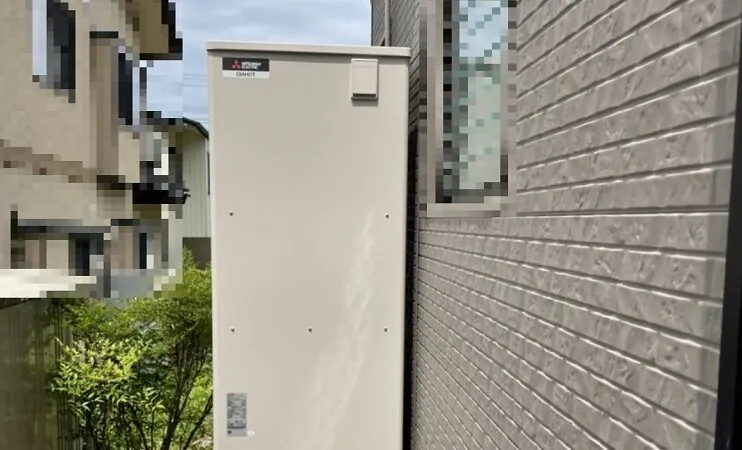 福井県 福井市 Ⅰ様邸 エコキュート 三菱 SRT-P465UB 施工事例