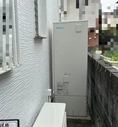 愛媛県 松山市 M様邸 ダイキンエコキュート EQA37YSV 施工後