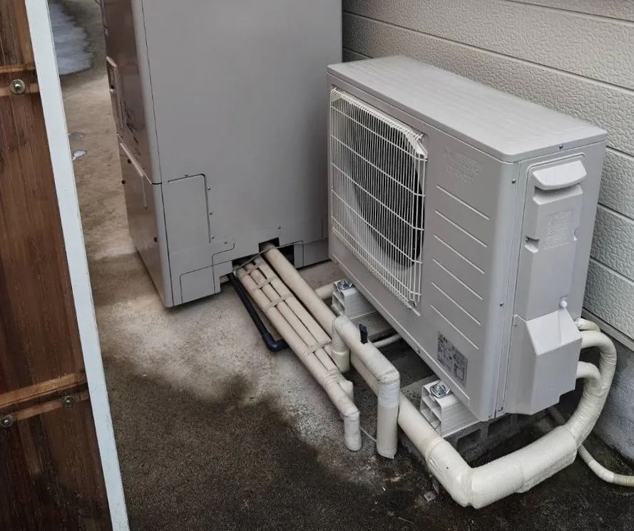 広島県 庄原市 Ｋ様邸 三菱電機エコキュート SRT-S376U ヒートポンプ